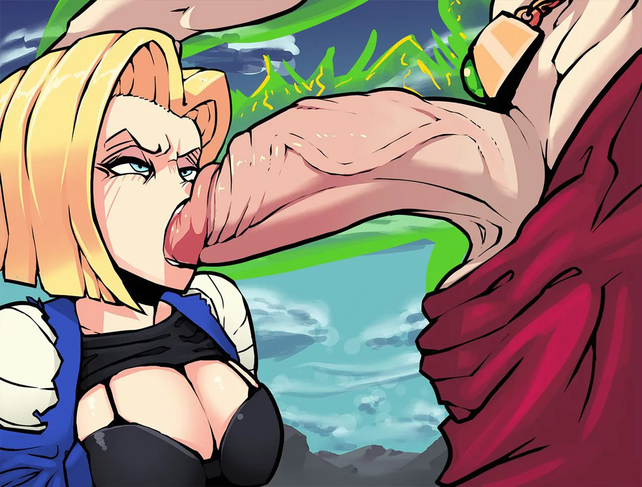 Broly x Android 18 porno comics