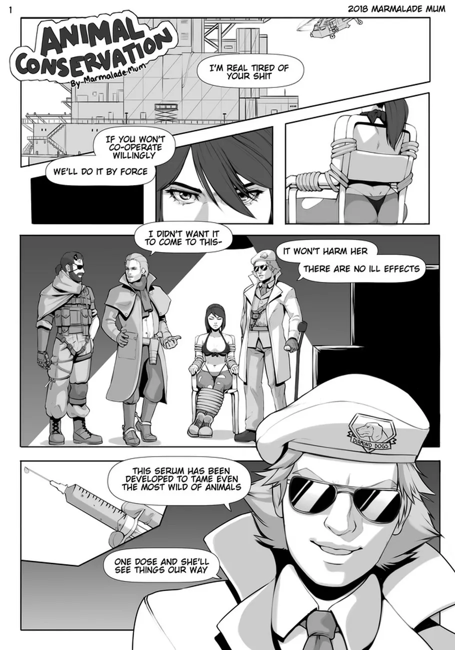Animal Conservation porno comics