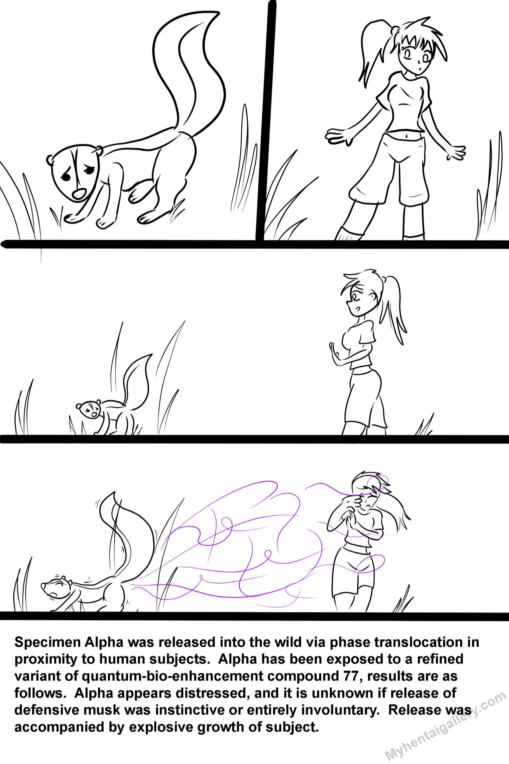Grow Skunk porno comics