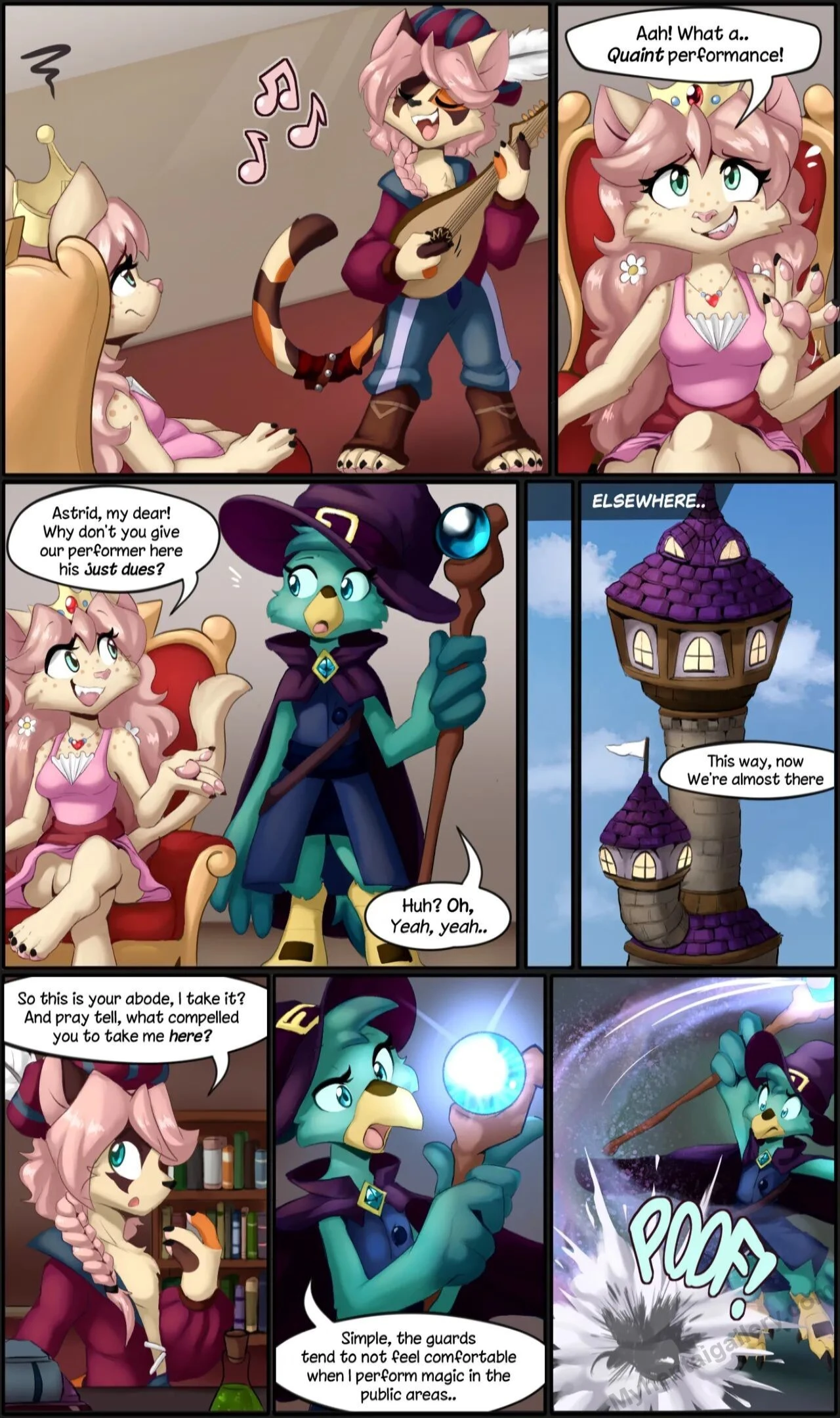 Ballad For The Princess porno comics
