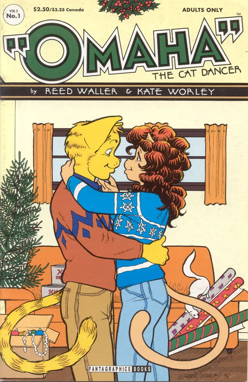 Omaha Fantagraphics 1 porno comics Cover