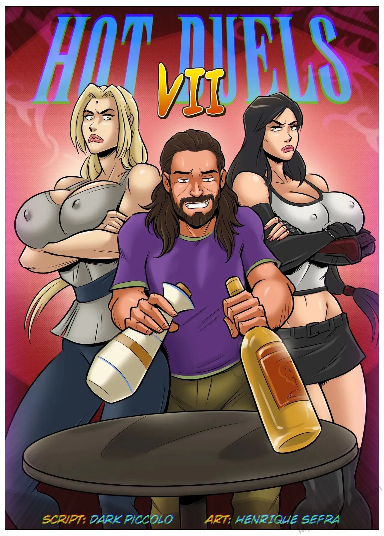Hot Duels 7 porno comics Cover