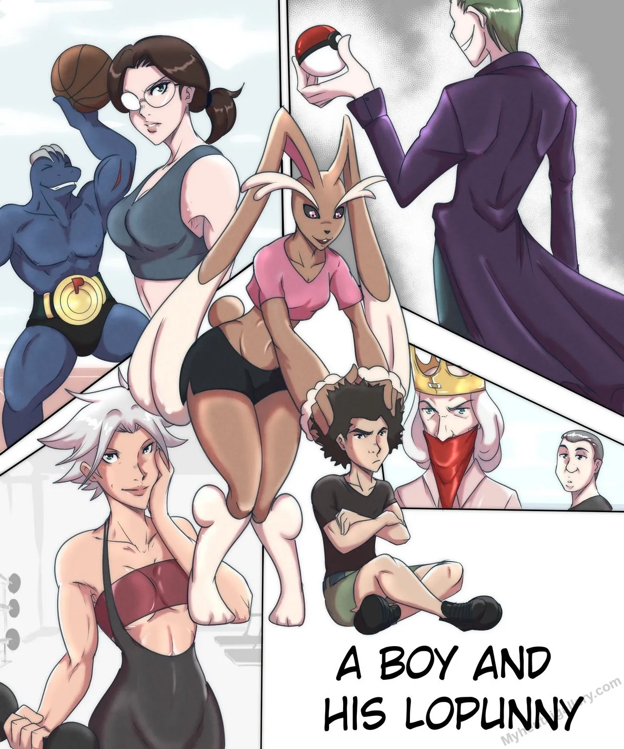 A Boy And His Lopunny porno comics