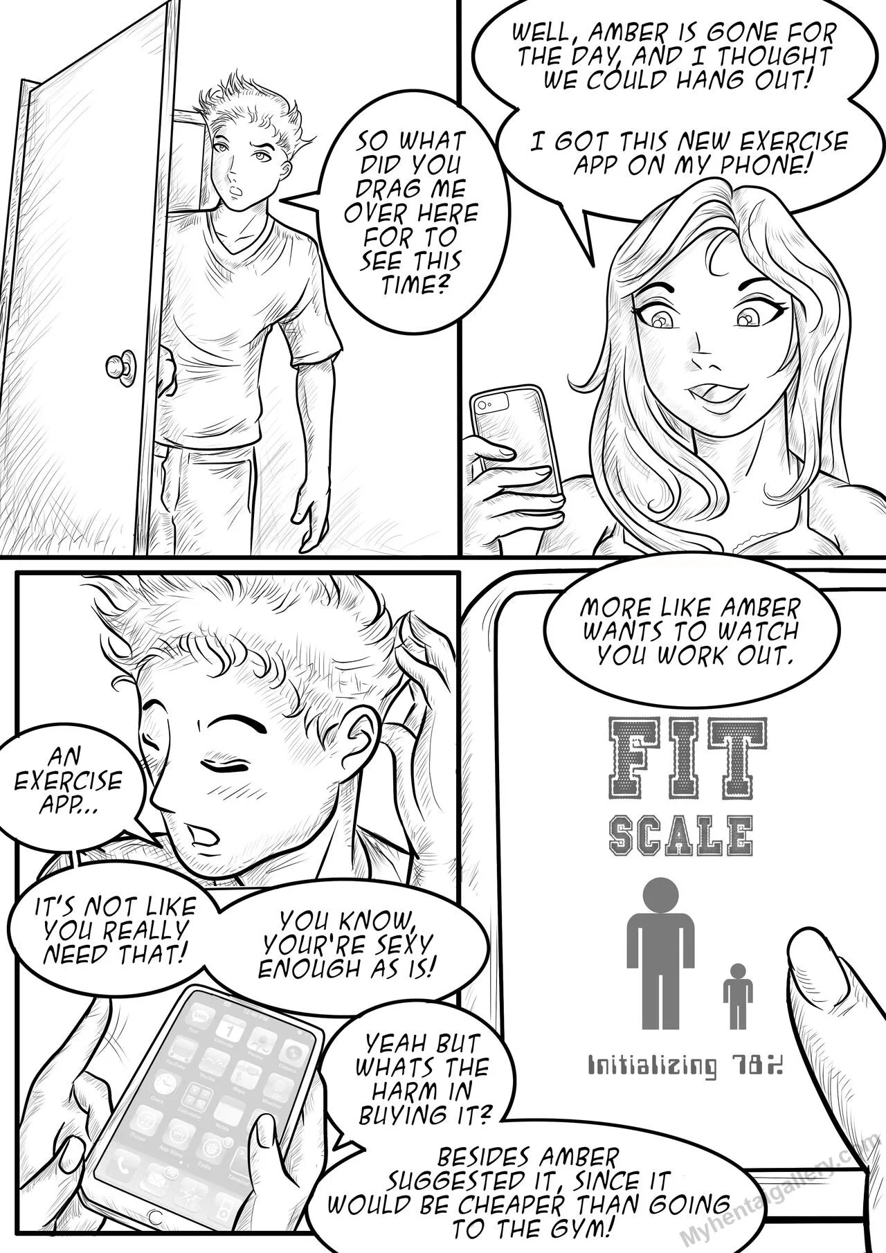 The Shrink App porno comics Cover