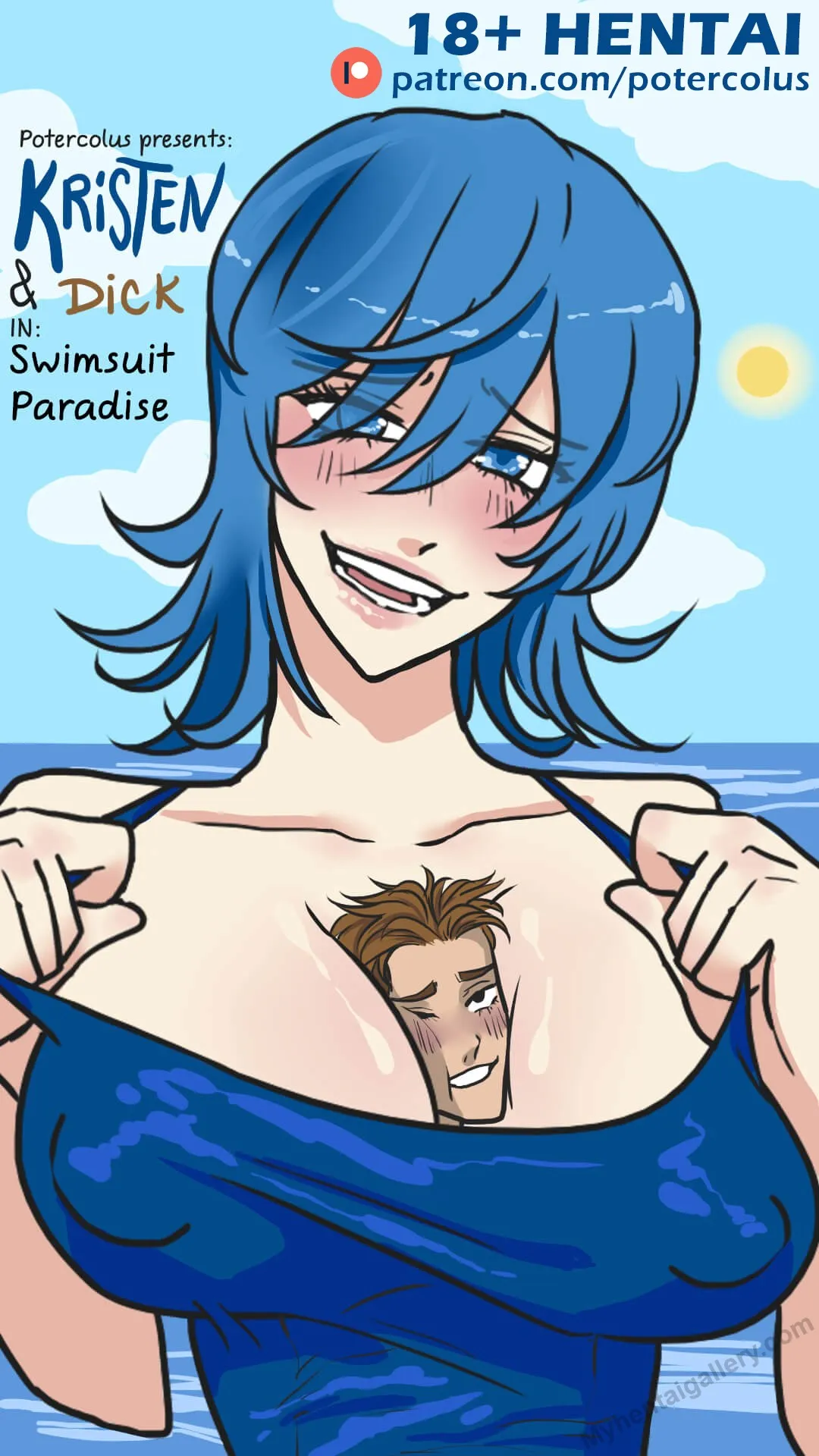 Kristen & Dick - Swimsuit Paradise porno comics