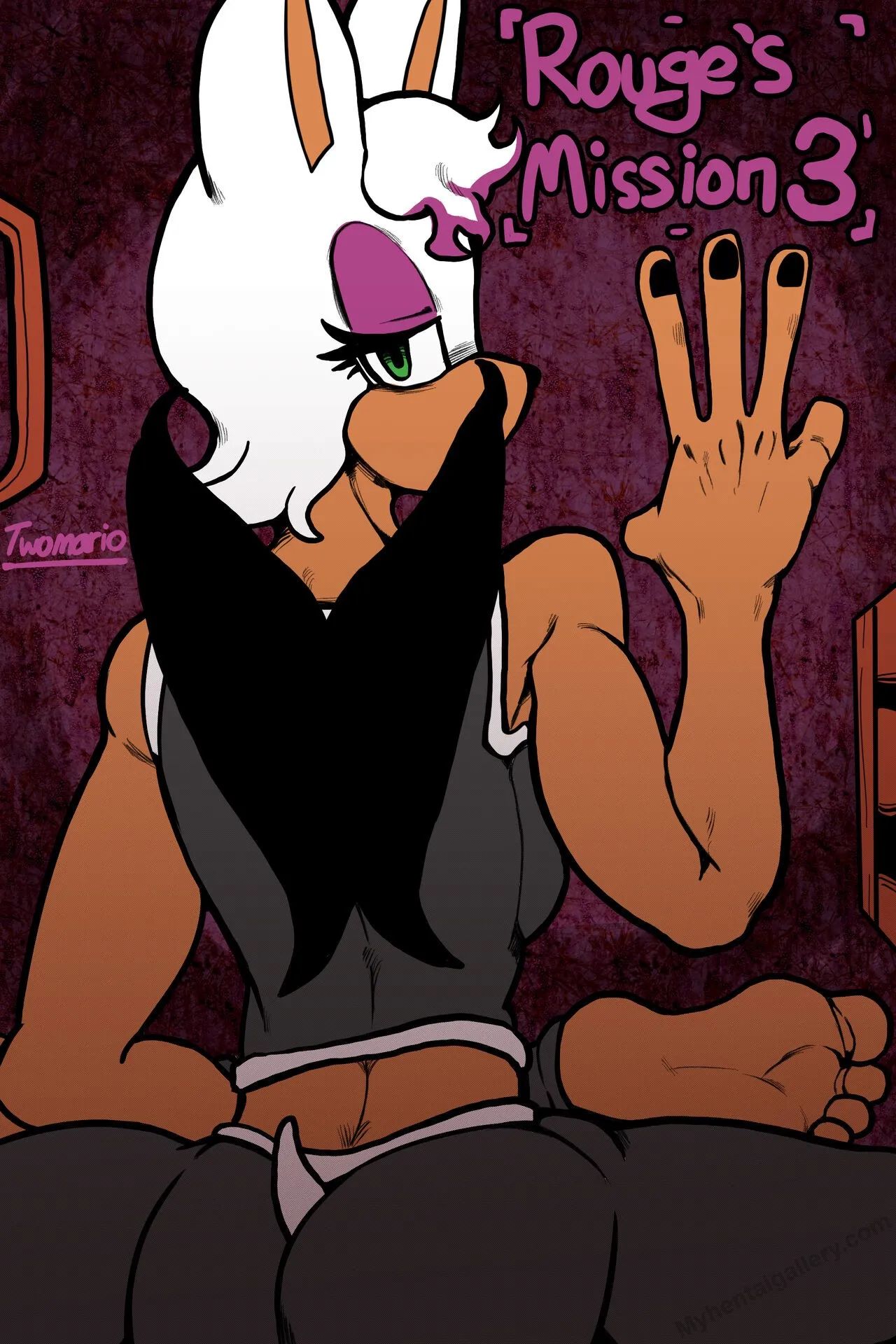 Rouge's Mission 3 porno comics