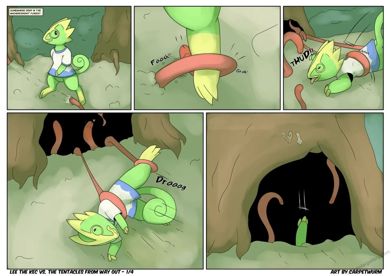 Lee Vs The Tentacles From Way Out porno comics
