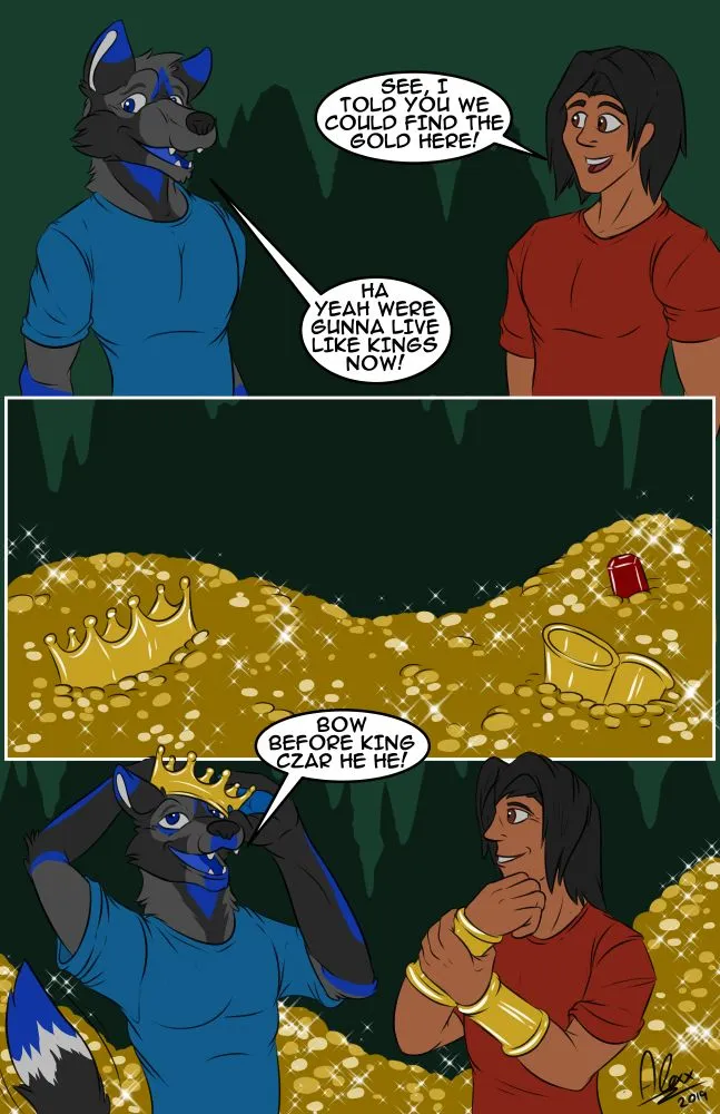 Dragon's Treasure porno comics Cover