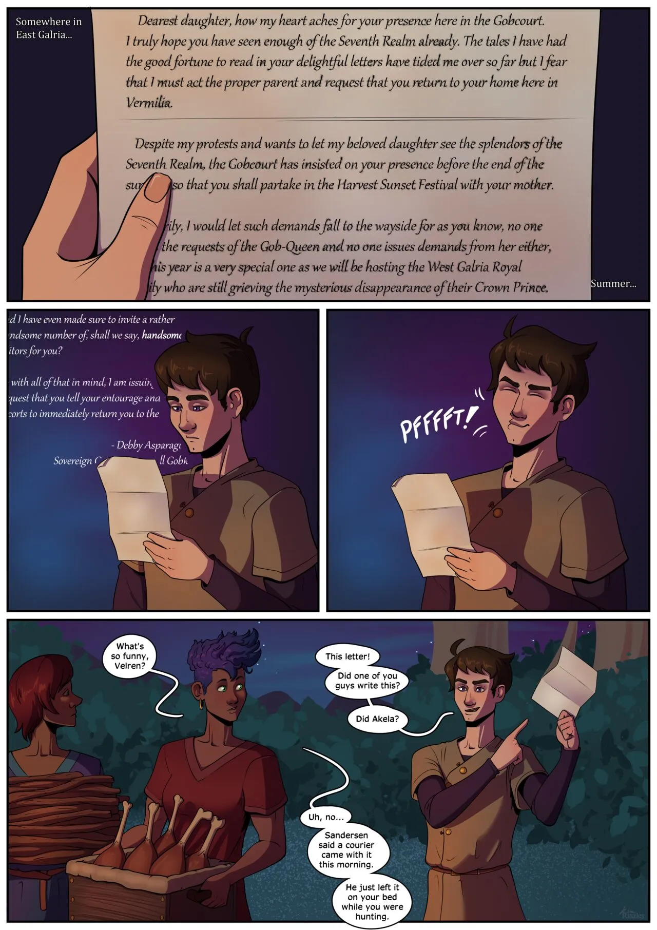 The Gob-Queens Request porno comics