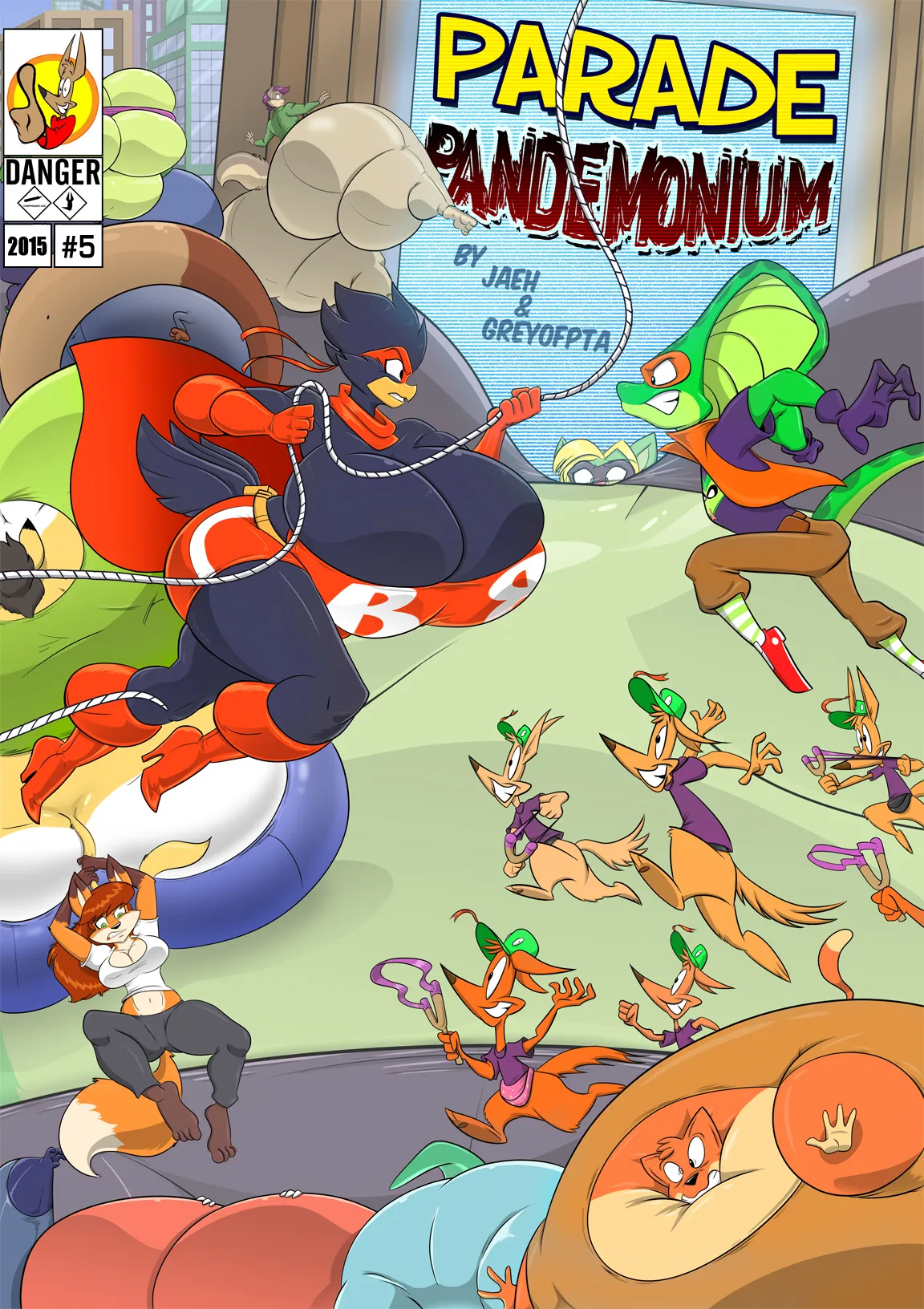 Parade Pandemonium 1 porno comics Cover