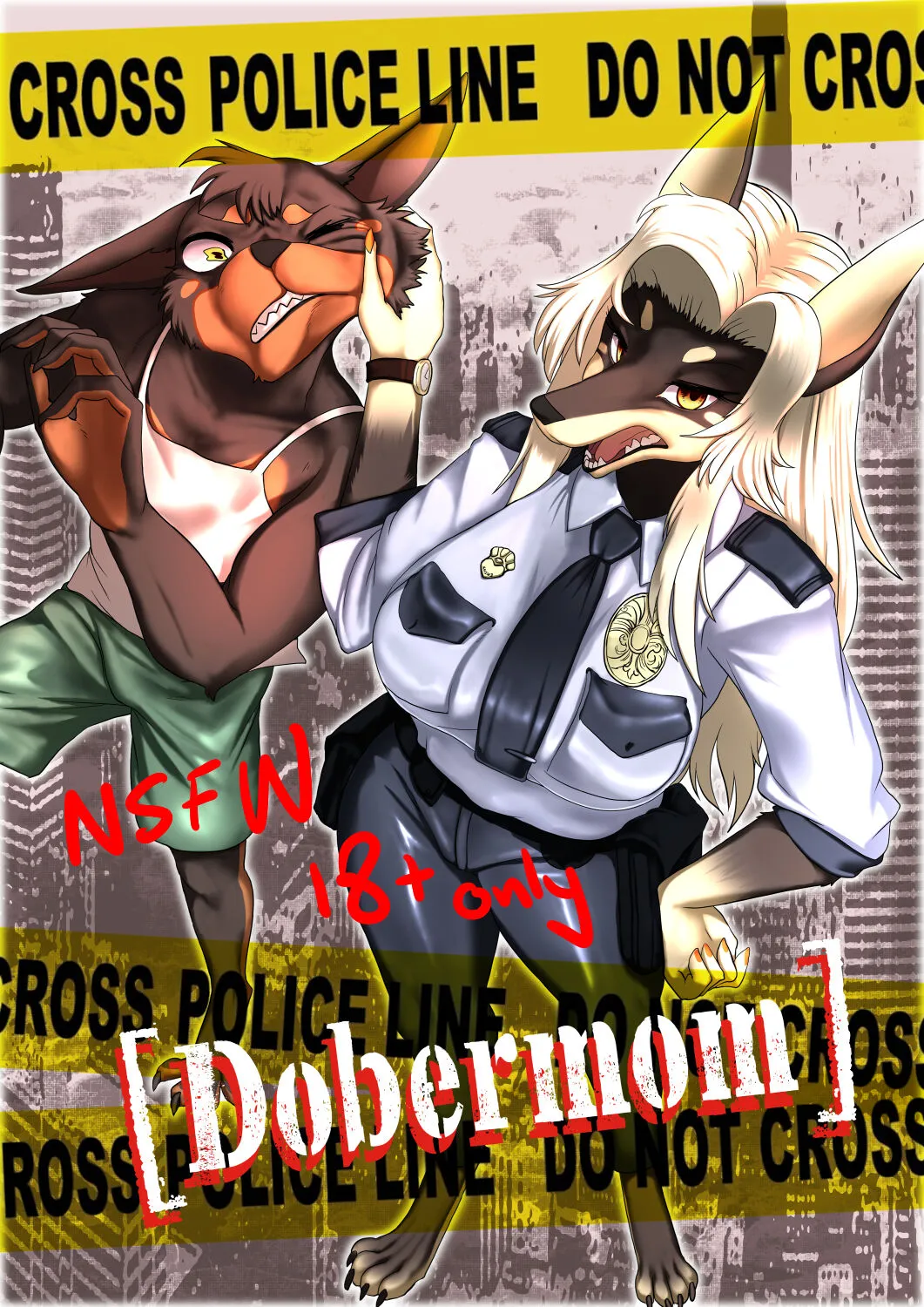 Dobermom porno comics Cover