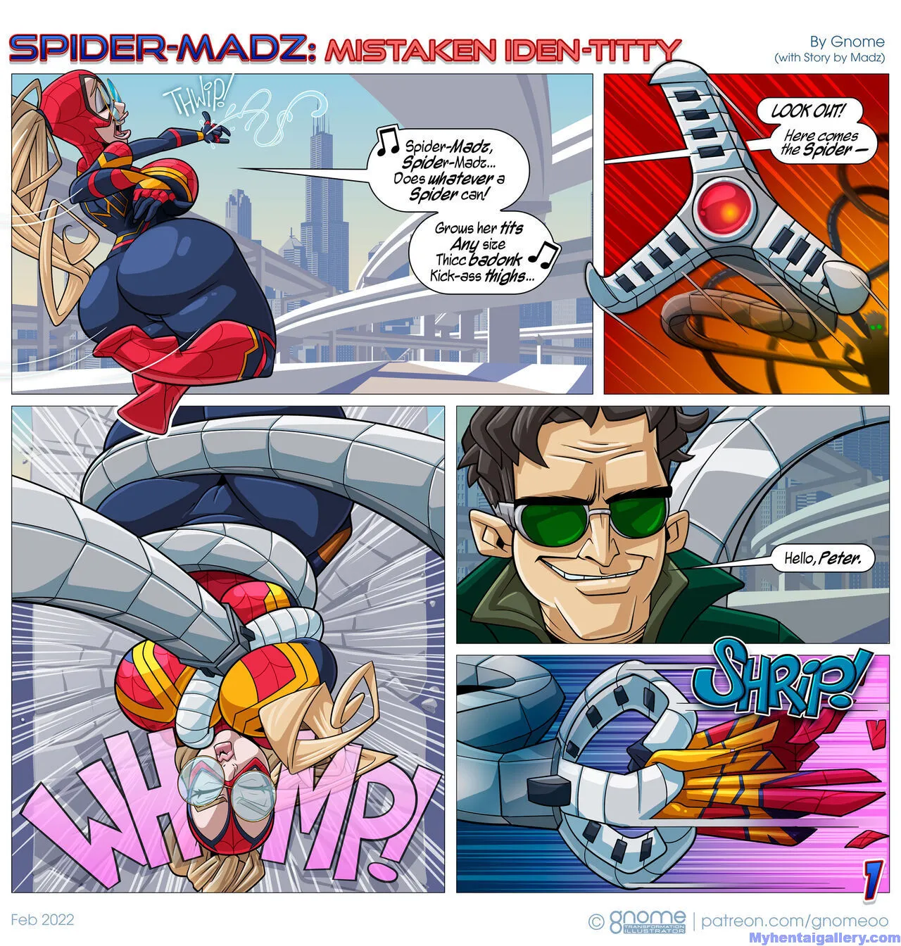 Spider-Madz - Mistaken Identitty porno comics