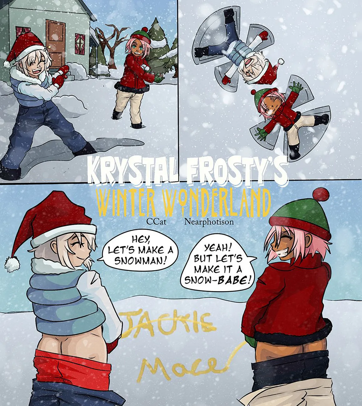 Krystal Frosty's Winter Wonderland porno comics