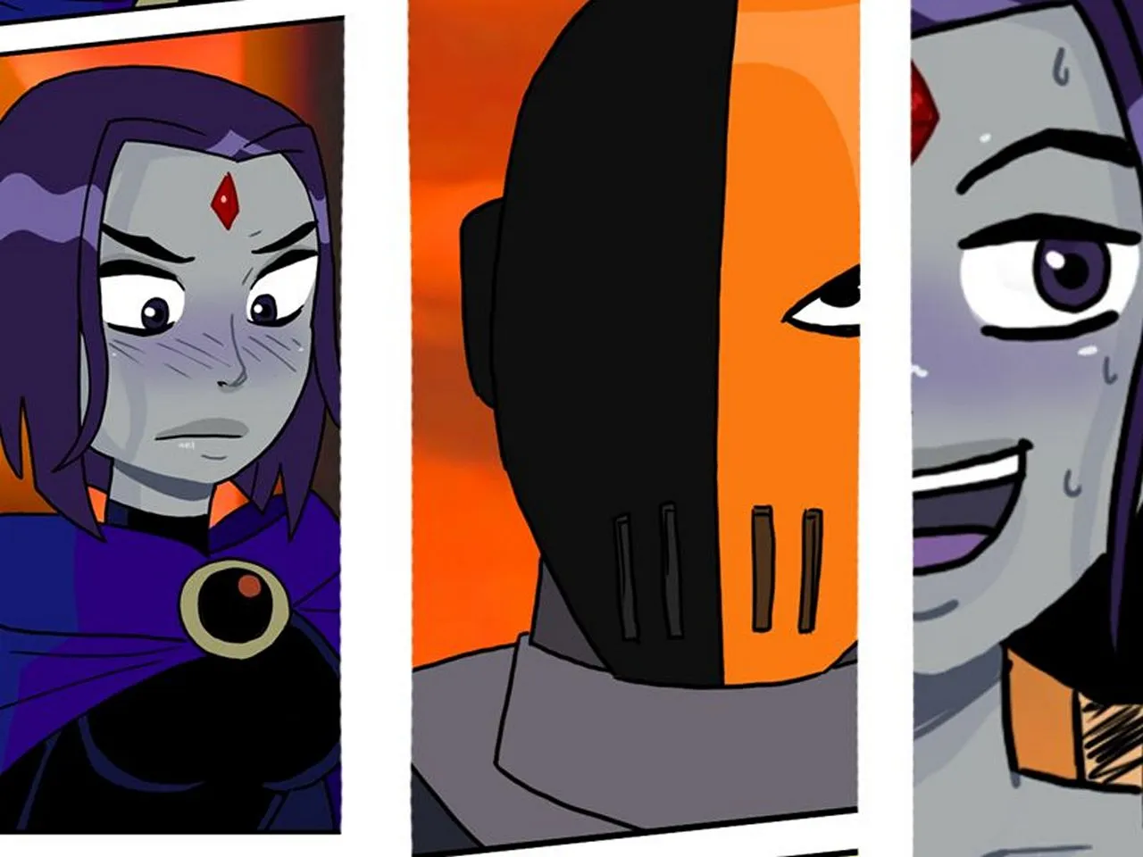 Raven And Slade porno comics