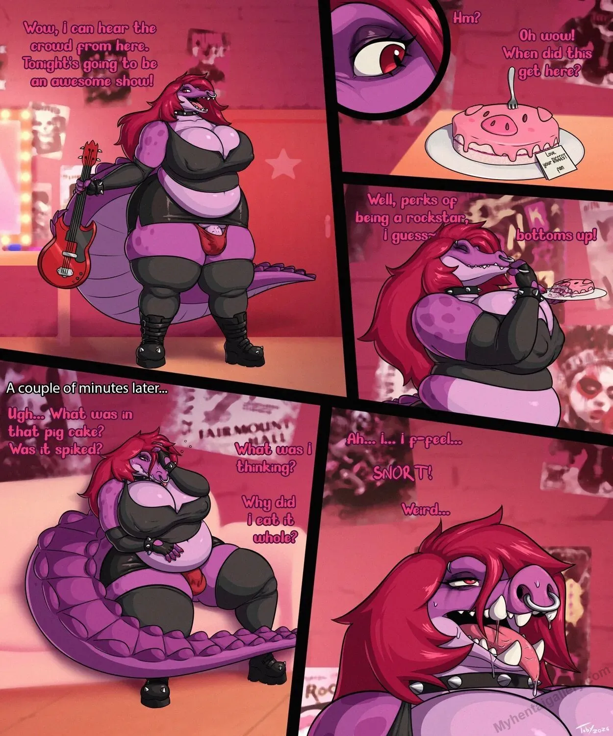 Hoggodile porno comics Cover