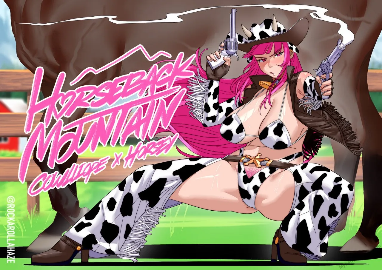 Horseback Mountain - Calliope x Horsey porno comics Cover