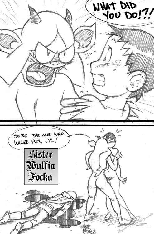 Sister Wulfia Focka 19 porno comics Cover