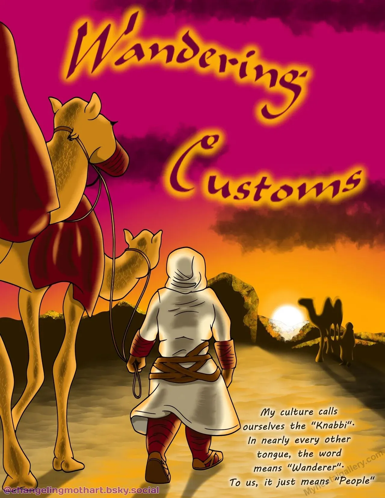 Wandering Customs porno comics Cover