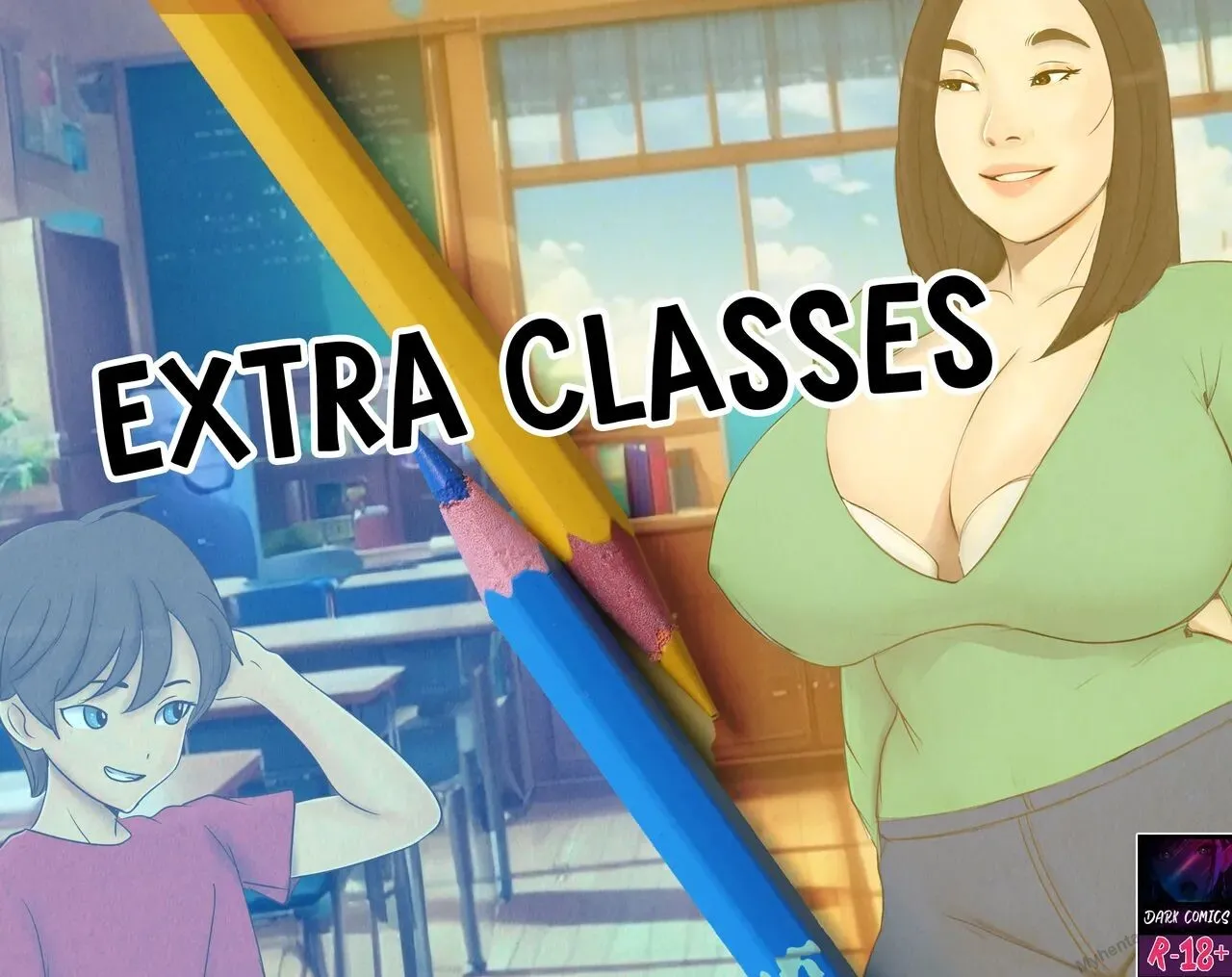Extra Classes porno comics Cover