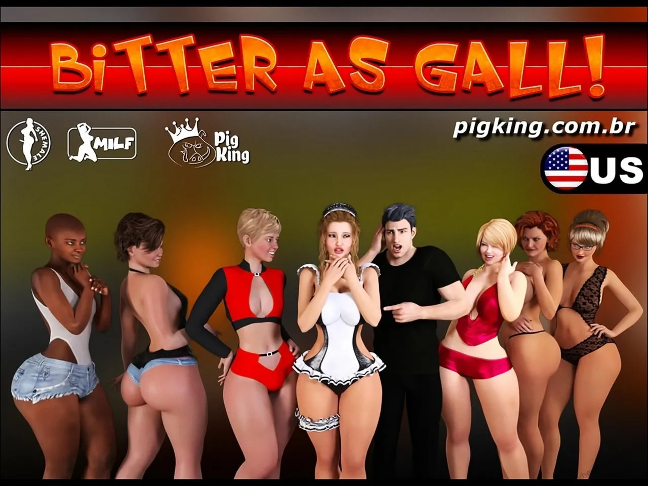 Bitter As Gall! 1 porno comics Cover