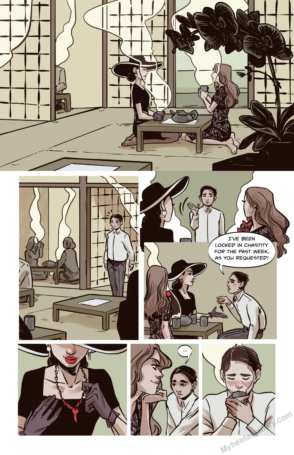 Adventures Of Liara Roux - Tease porno comics