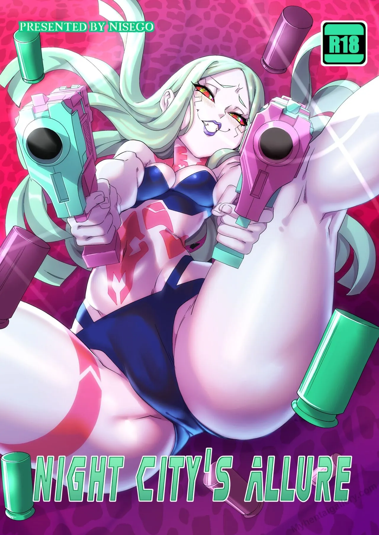 Night City's Allure porno comics Cover