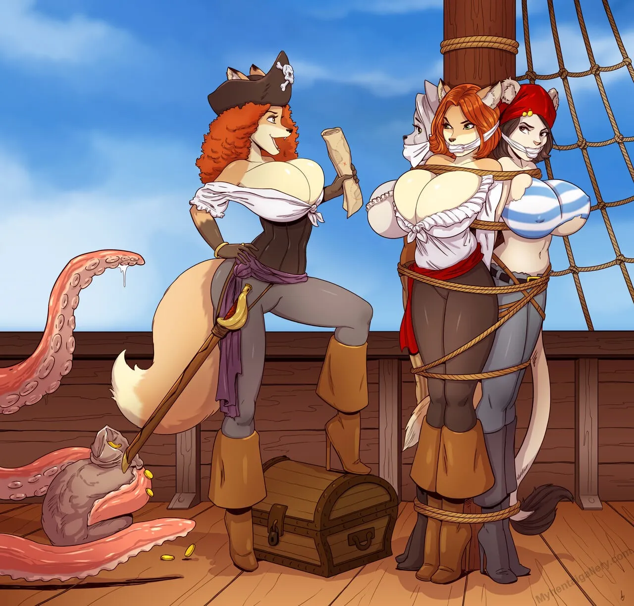 Pirate Bound porno comics