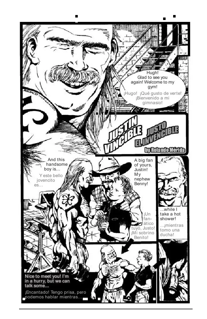 Justin Vincible 1 porno comics