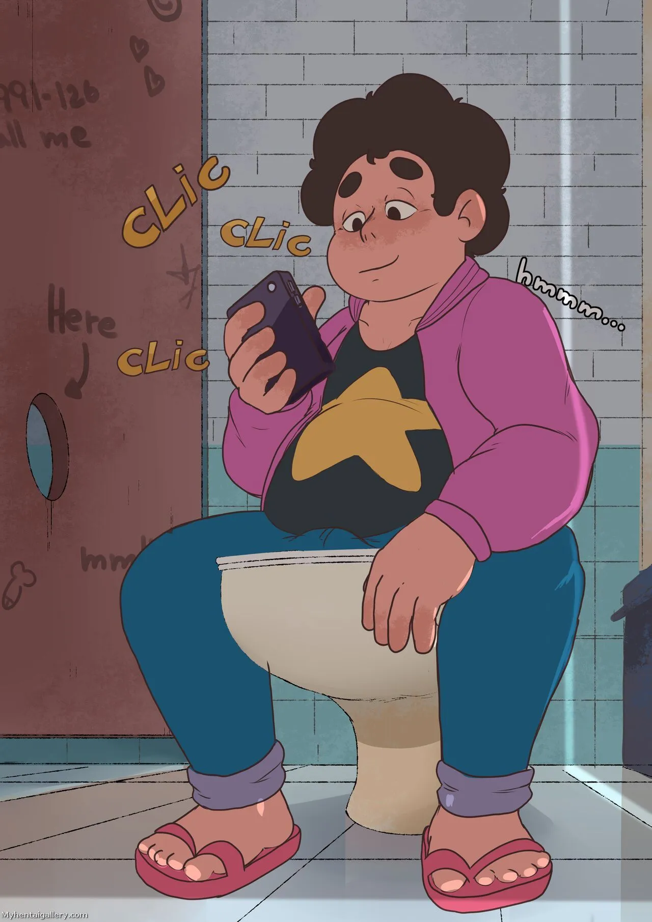 Steven Cruising porno comics