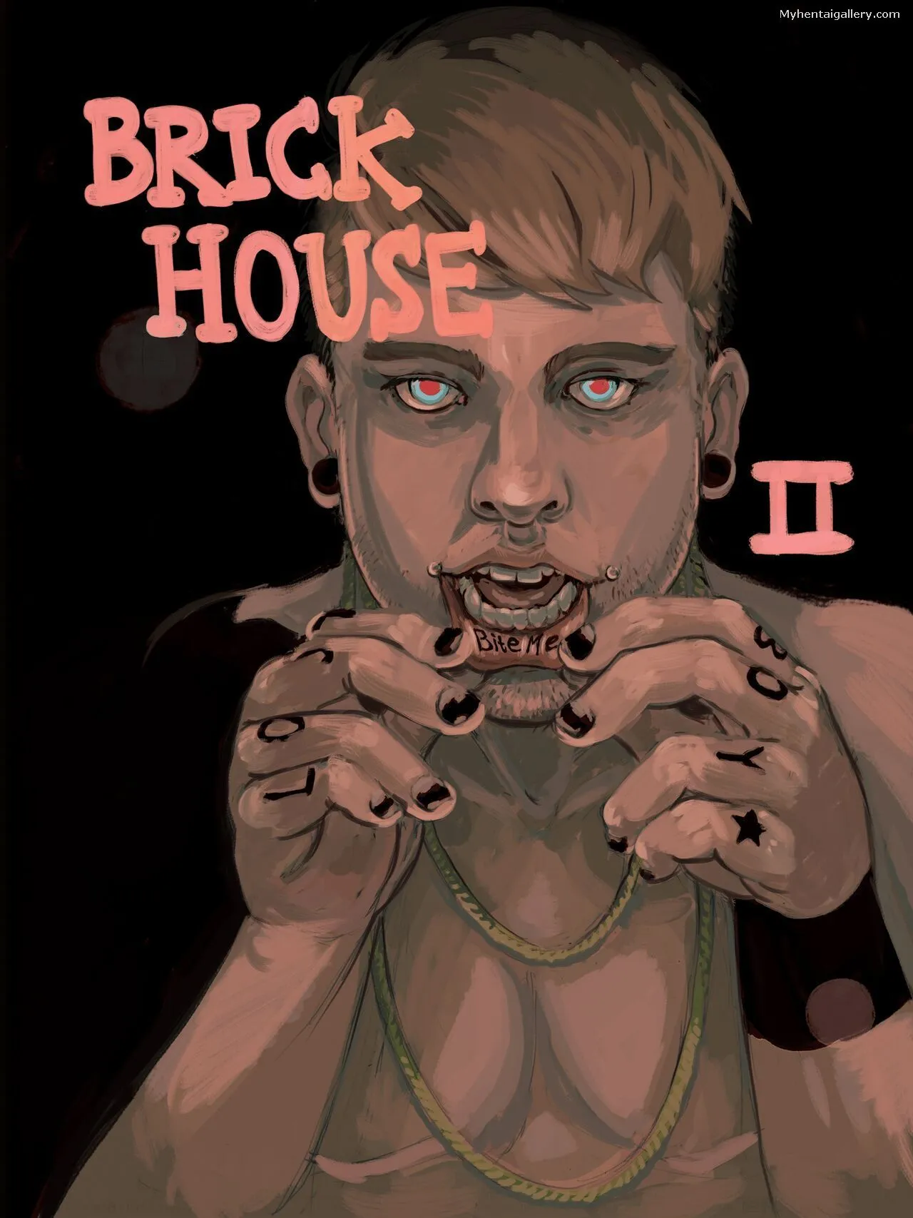 Brick House porno comics Cover