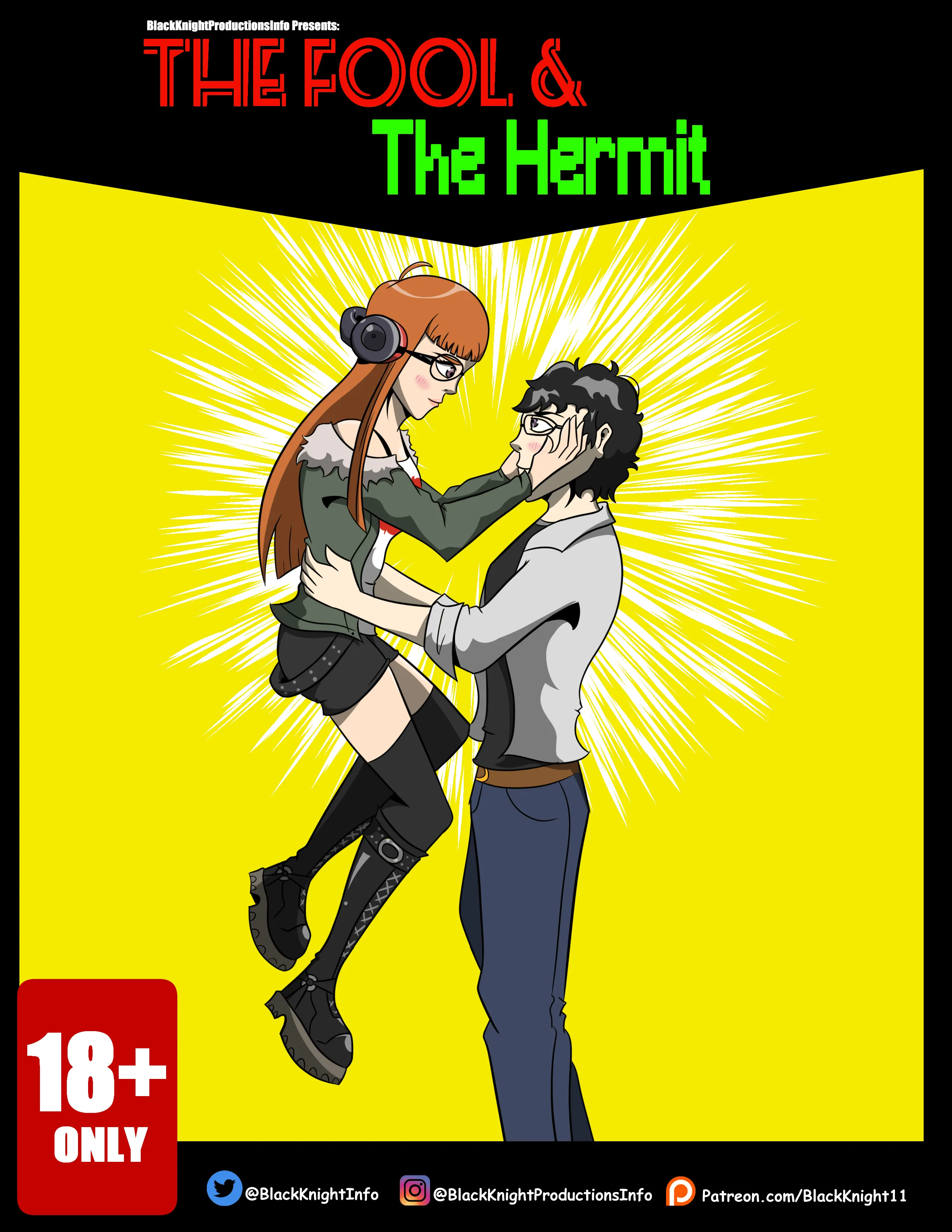 The Fool & The Hermit porno comics Cover