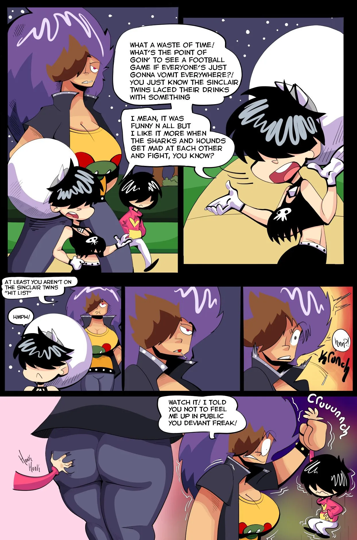 Behind The Trees porno comics