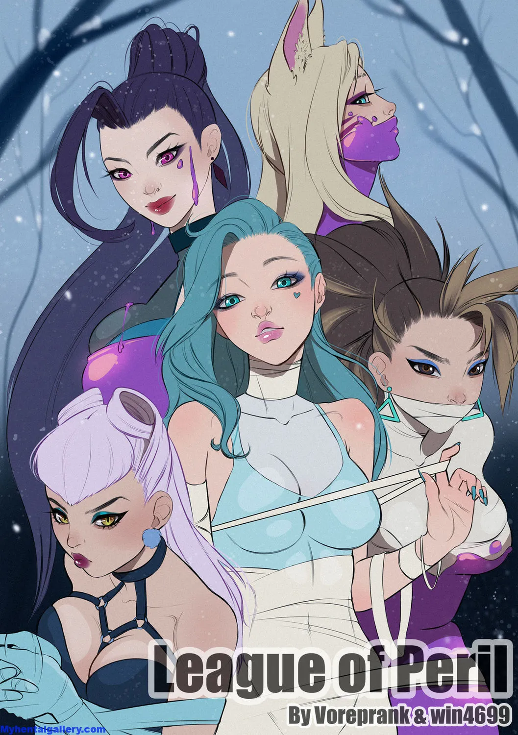League Of Peril porno comics