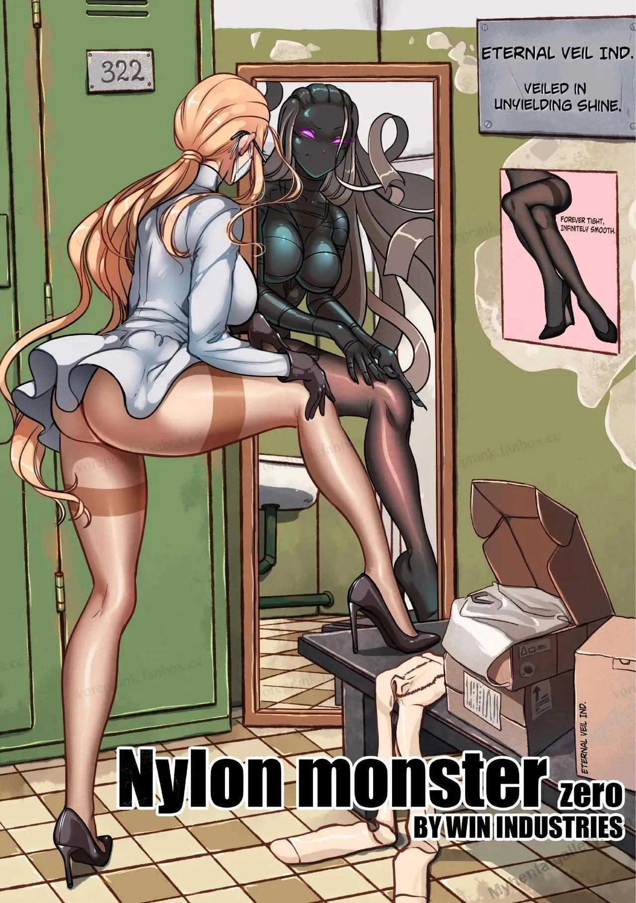 Nylon Monster Zero porno comics Cover