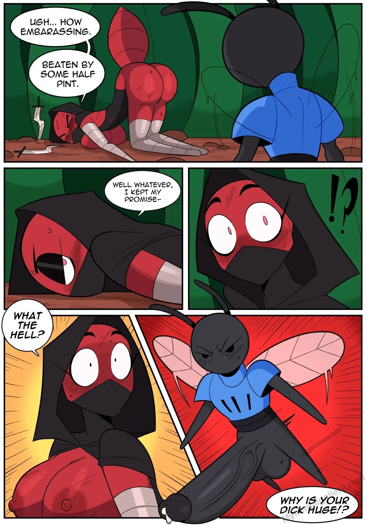 Bee Bred porno comics
