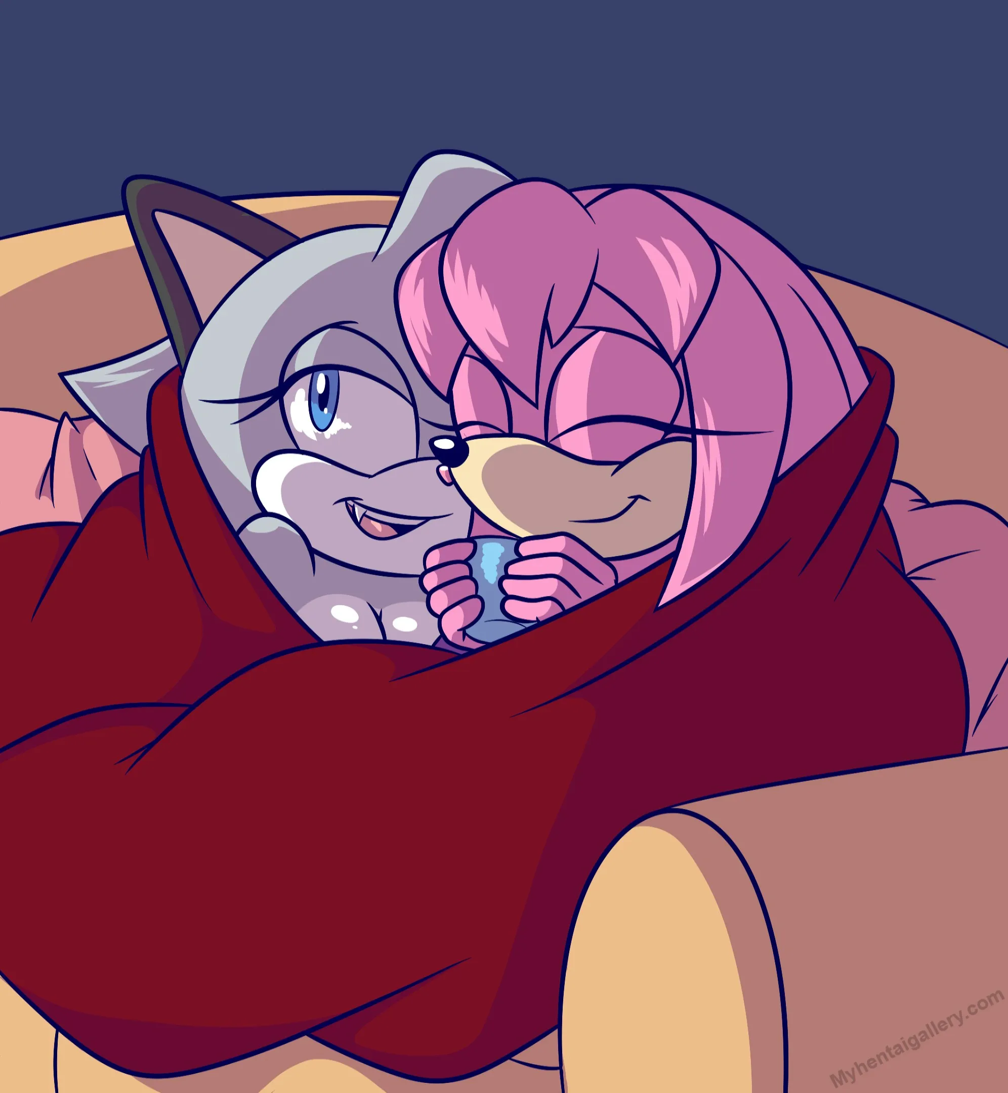 Slumber Party porno comics Cover