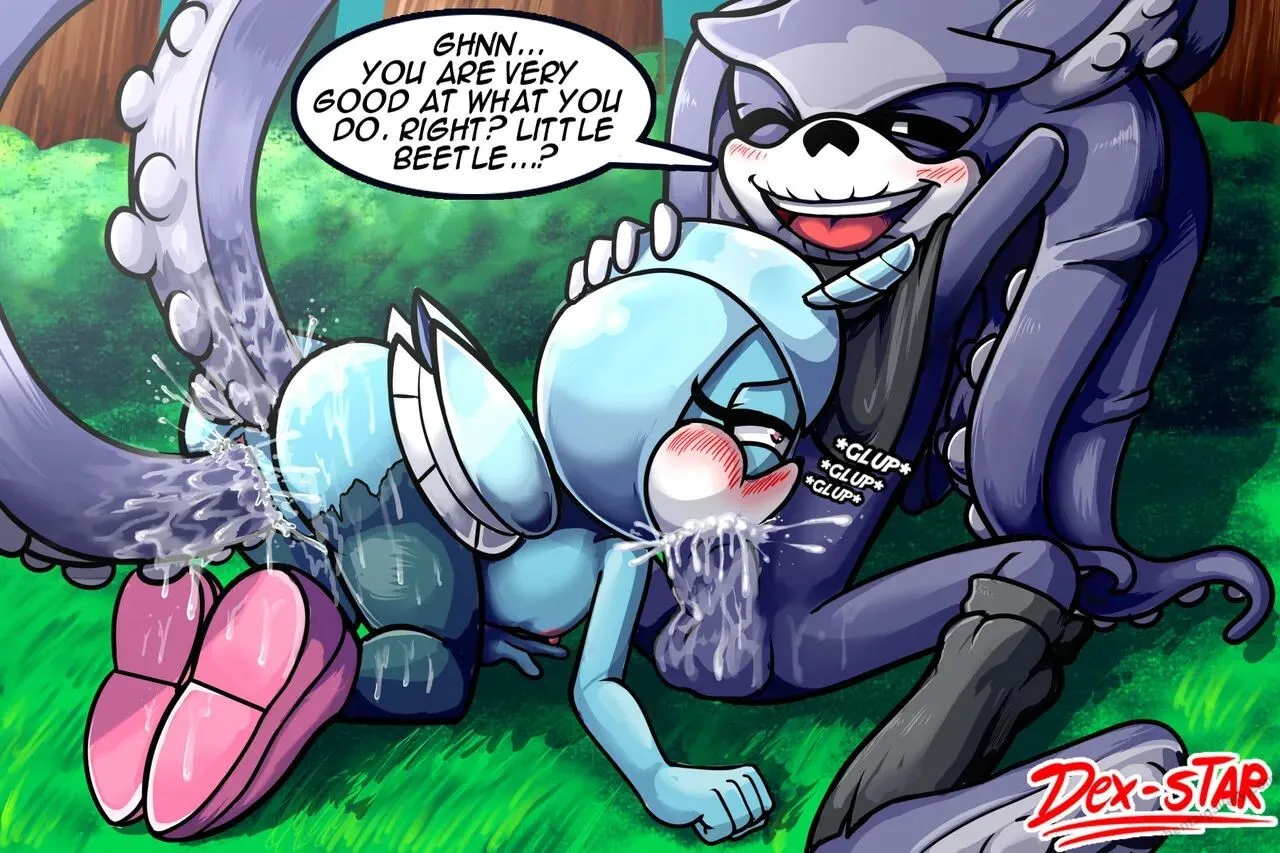 Mimic & Jewel porno comics Cover