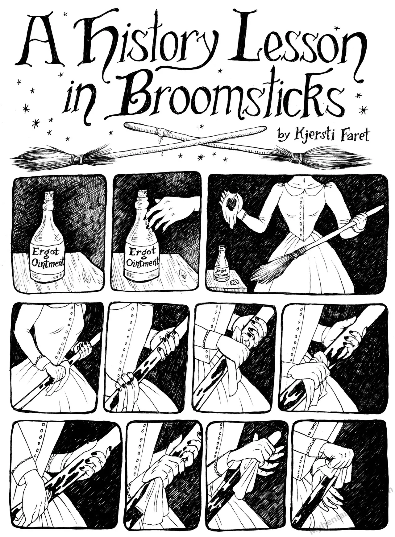 A History Lesson In Broomsticks porno comics