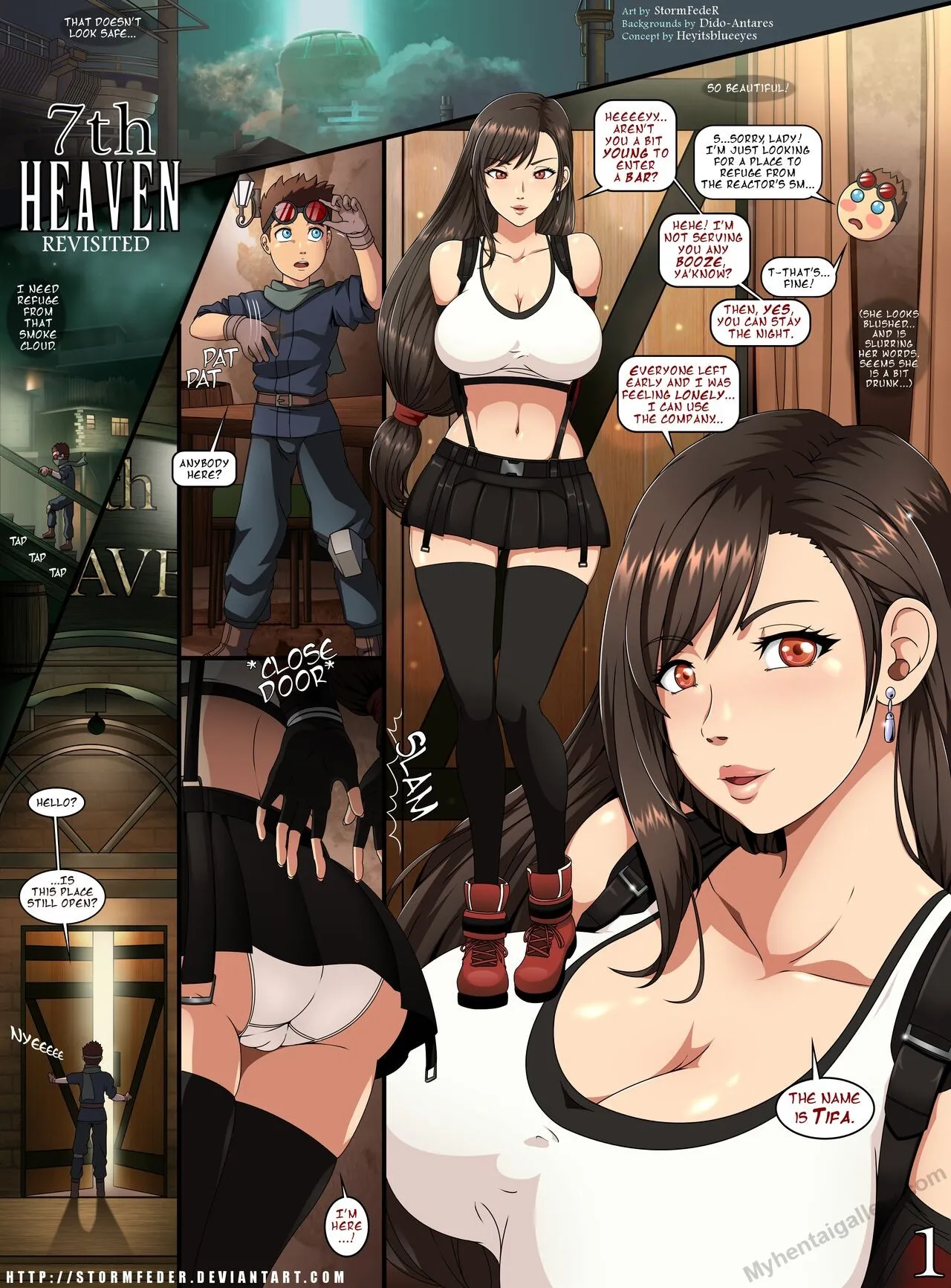 7th Heaven Revisited porno comics Cover