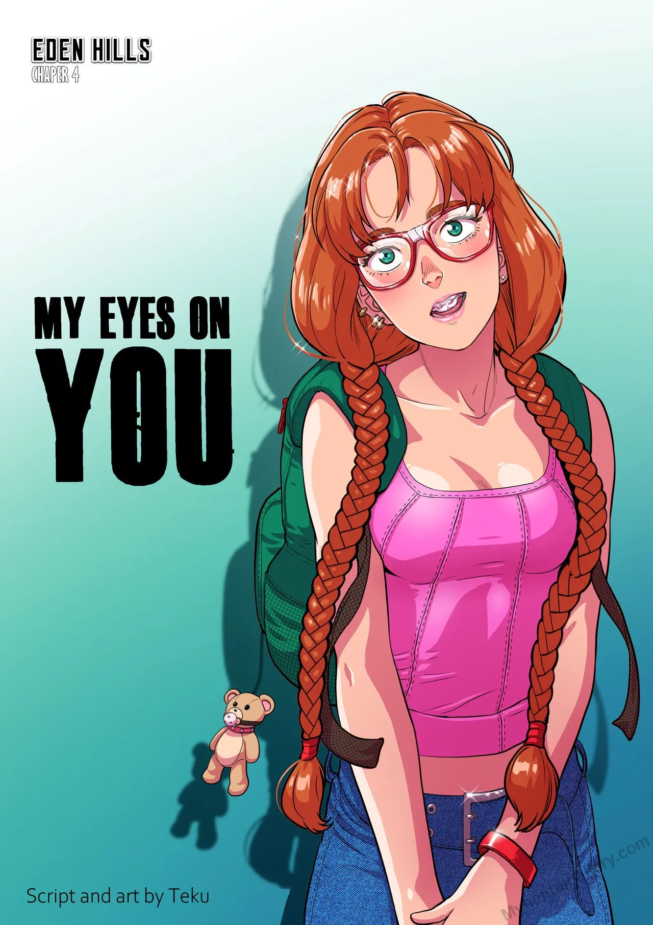 Escaping To Eden Hills 4 - My Eyes On You porno comics Cover