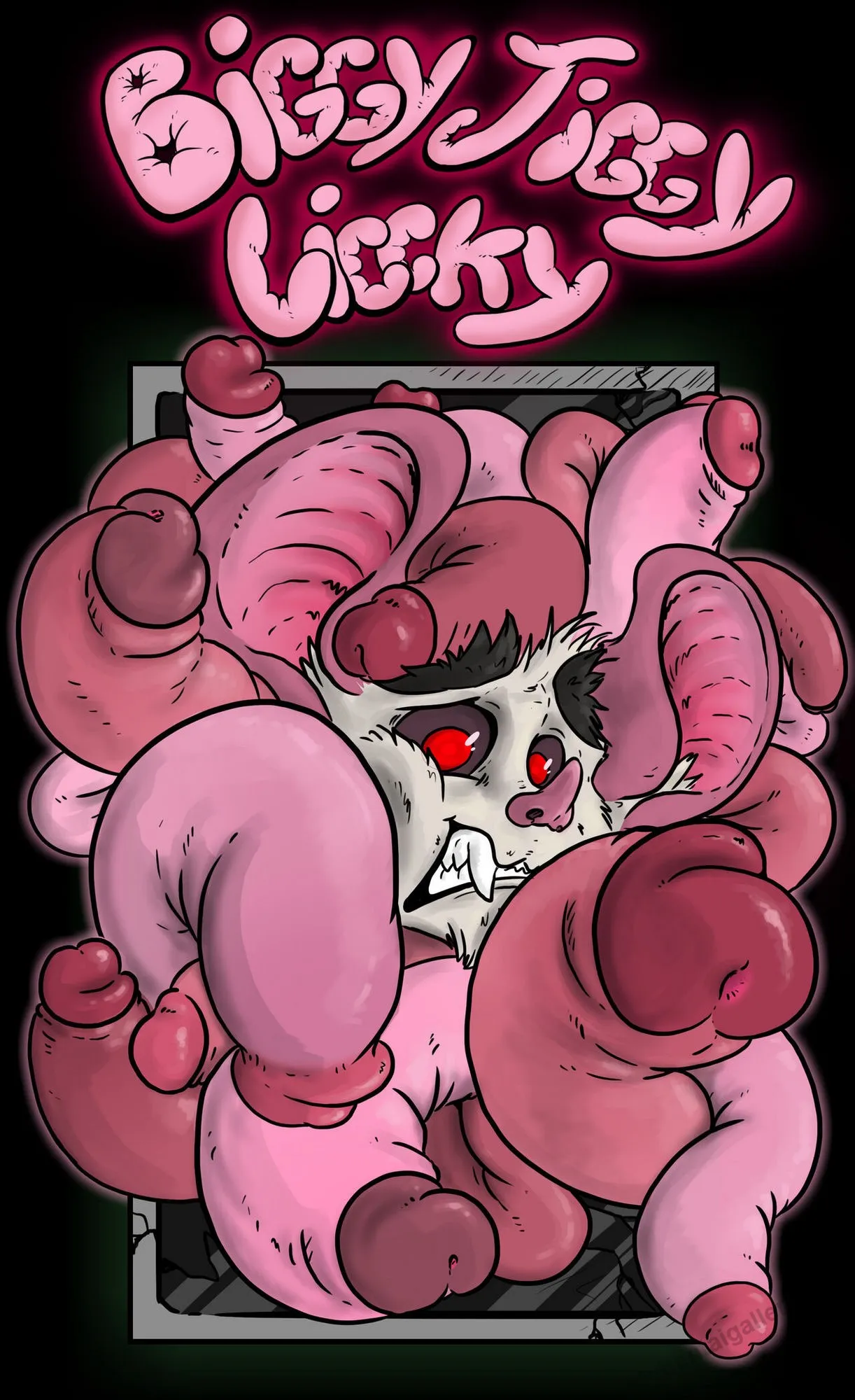 Biggy Jiggy Liccky porno comics Cover