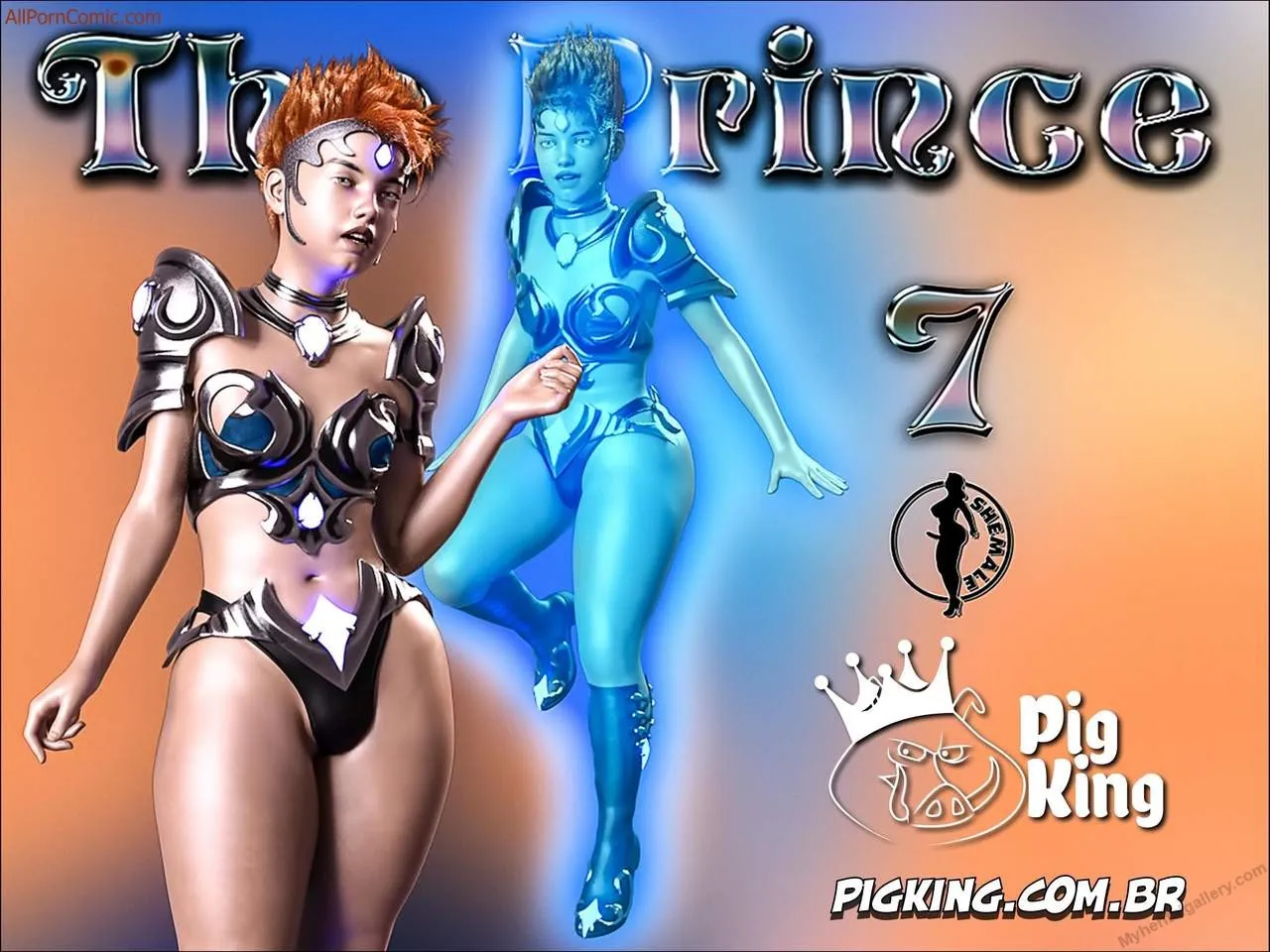 The Prince 7 porno comics Cover