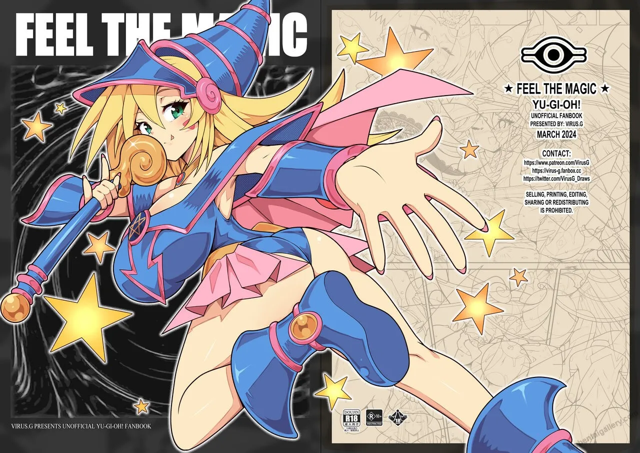 Feel The Magic porno comics Cover