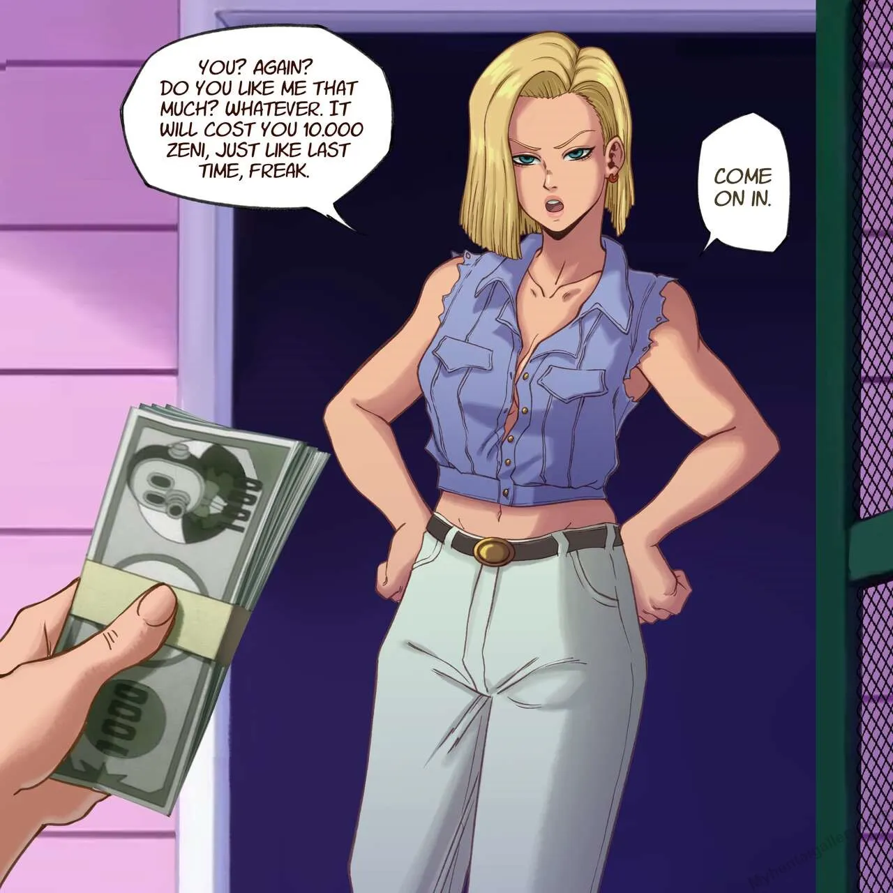 Gohan On A Rampage porno comics