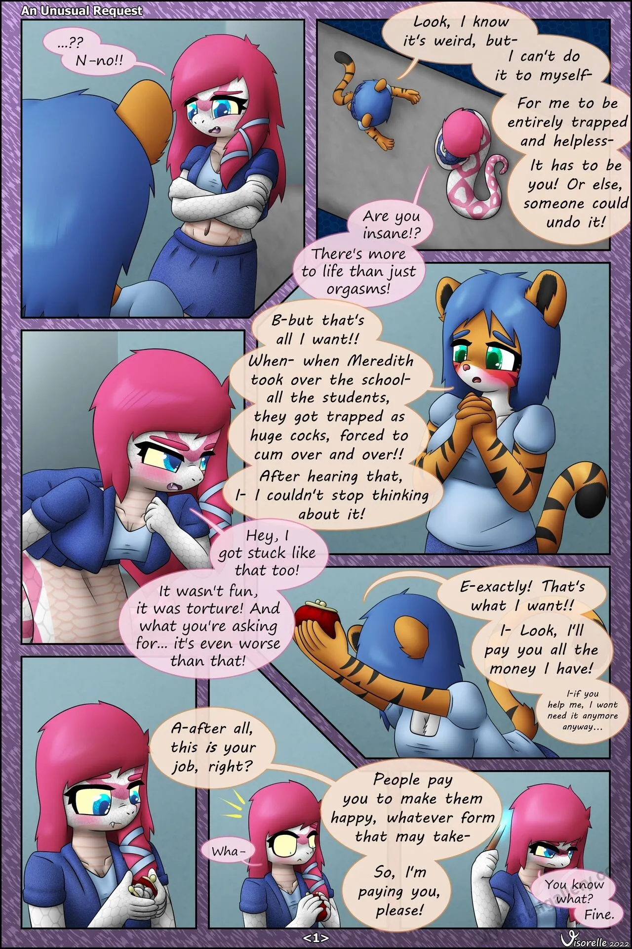 An Unusual Request porno comics