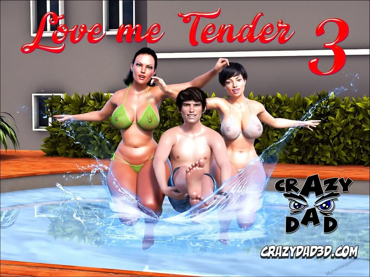 Love Me Tender 3 porno comics Cover
