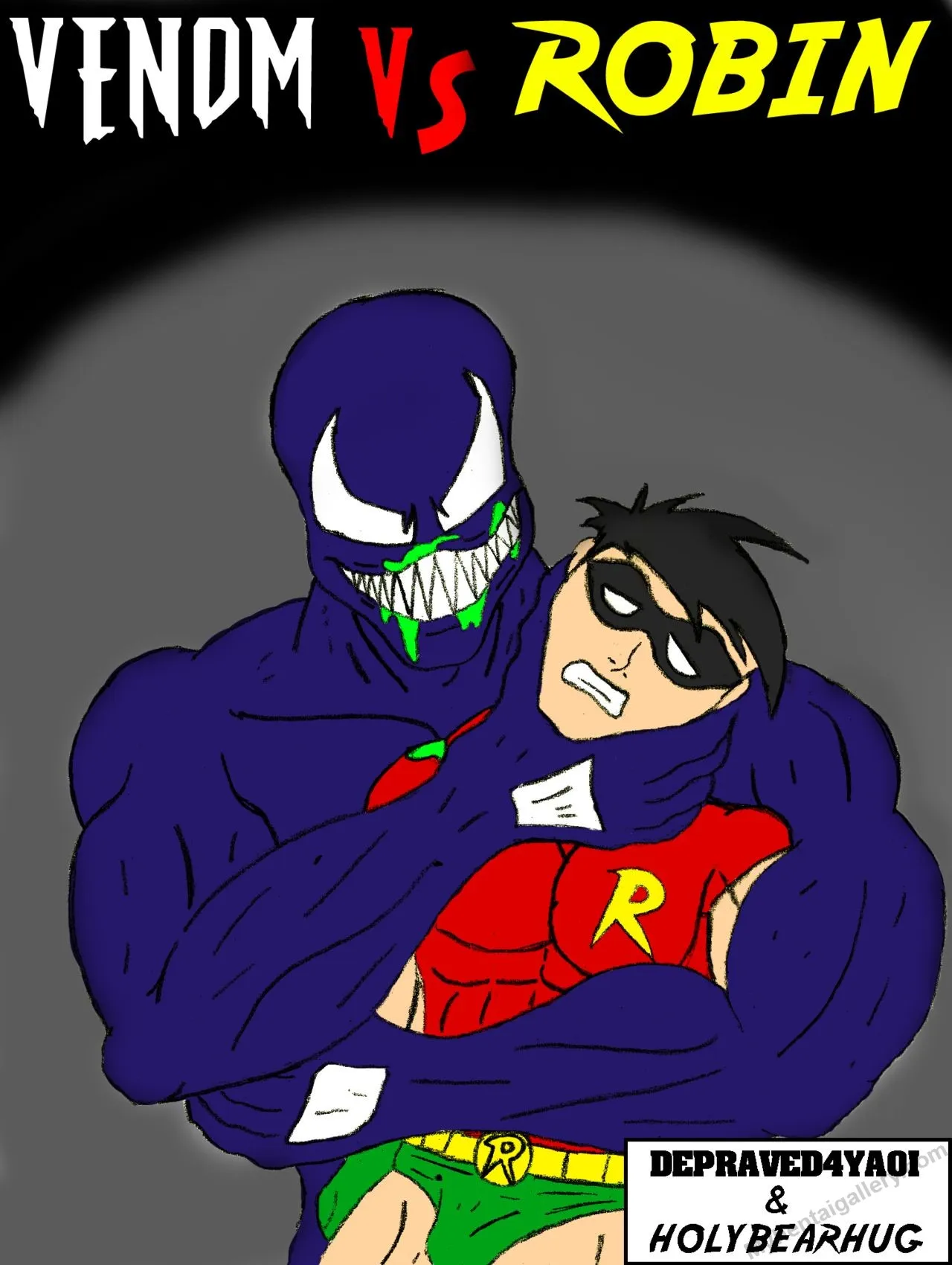 Venom Vs Robin porno comics