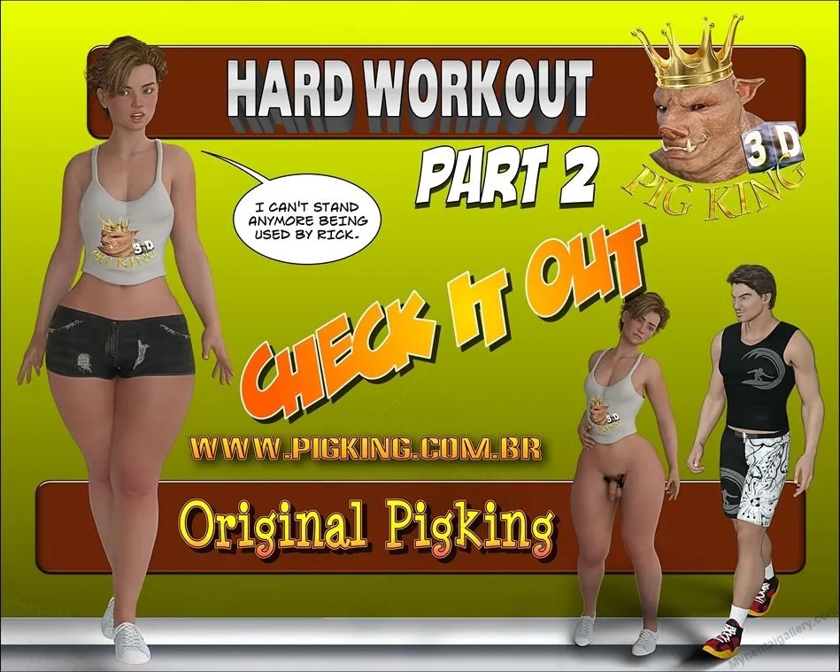 Hard Work Out! 2 porno comics Cover