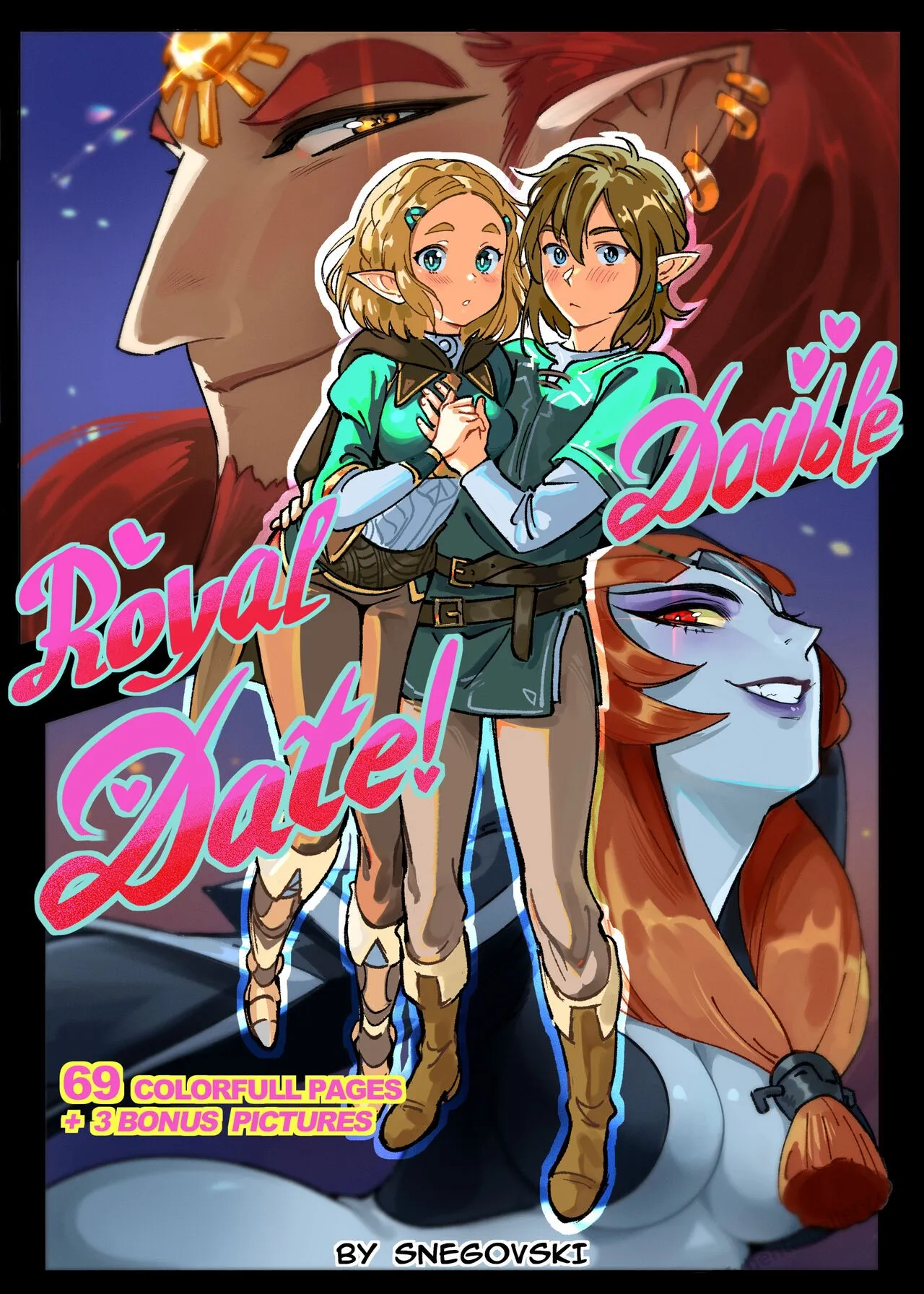 Royal Double Date porno comics Cover