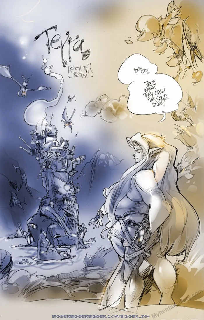 Terra porno comics Cover